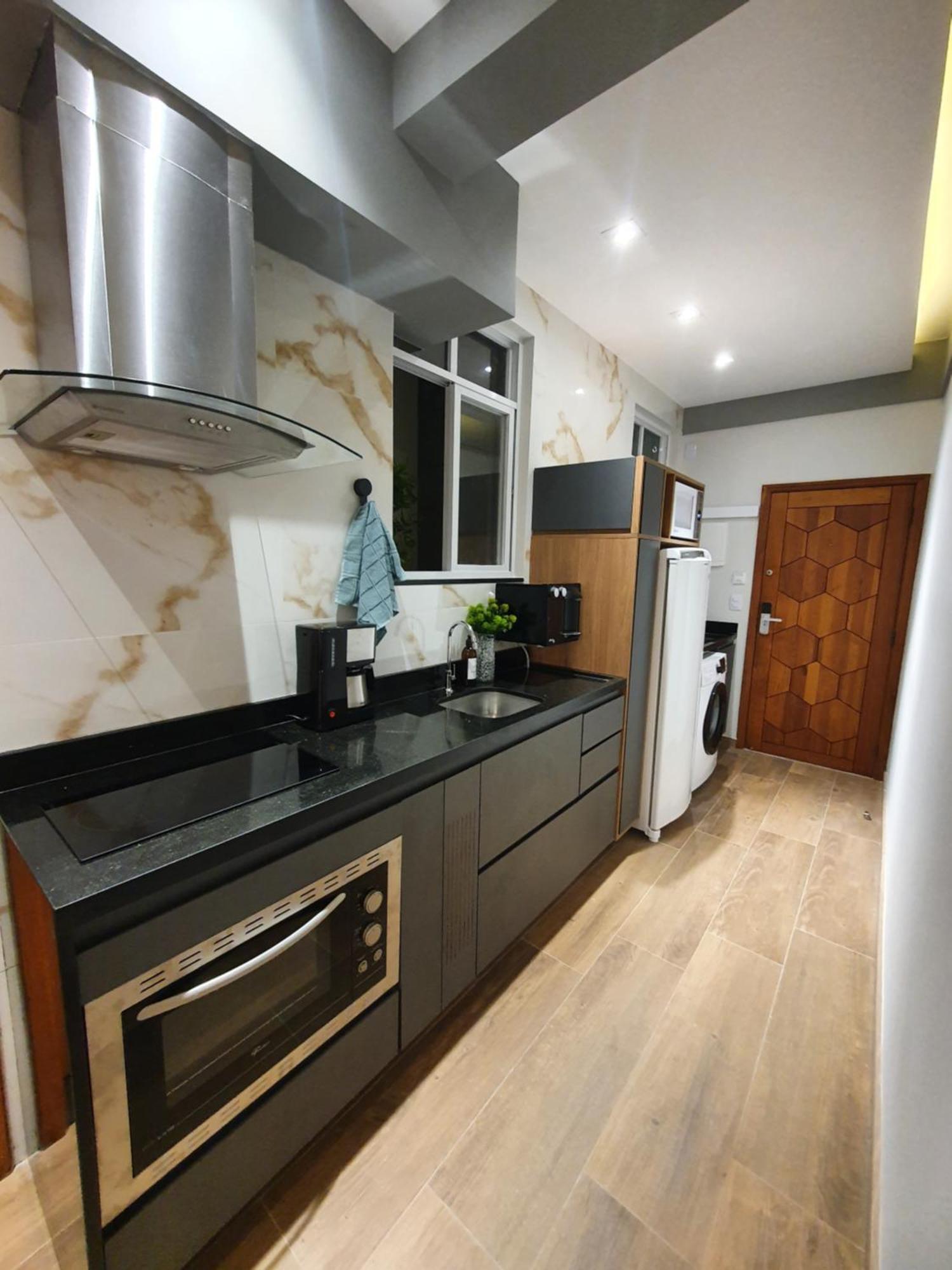Apartamento Studio Completo Copacabana 1 Quadra Da Praia Com Garagem Apartment Rio de Janeiro Exterior photo